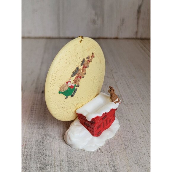 Hallmark happy Christmas to all! Vintage ornament Xmas - Picture 2 of 7